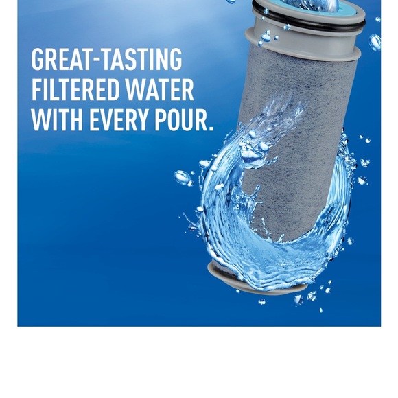 Brita Stream Rapids Water Filter Pitcher, Carbon Gray, Large 10 Cup, 1 Count - Picture 8 of 11